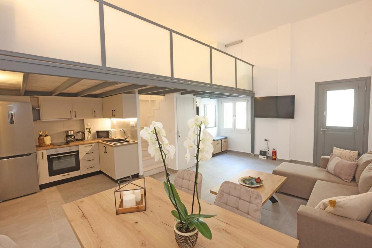 Modern Loft Syros Leilighet Ermoúpoli Eksteriør bilde